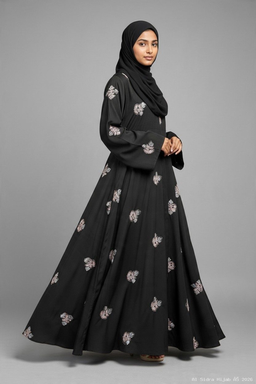 Imported Marble Shine Umbrella Abaya – 200 Inch Gher